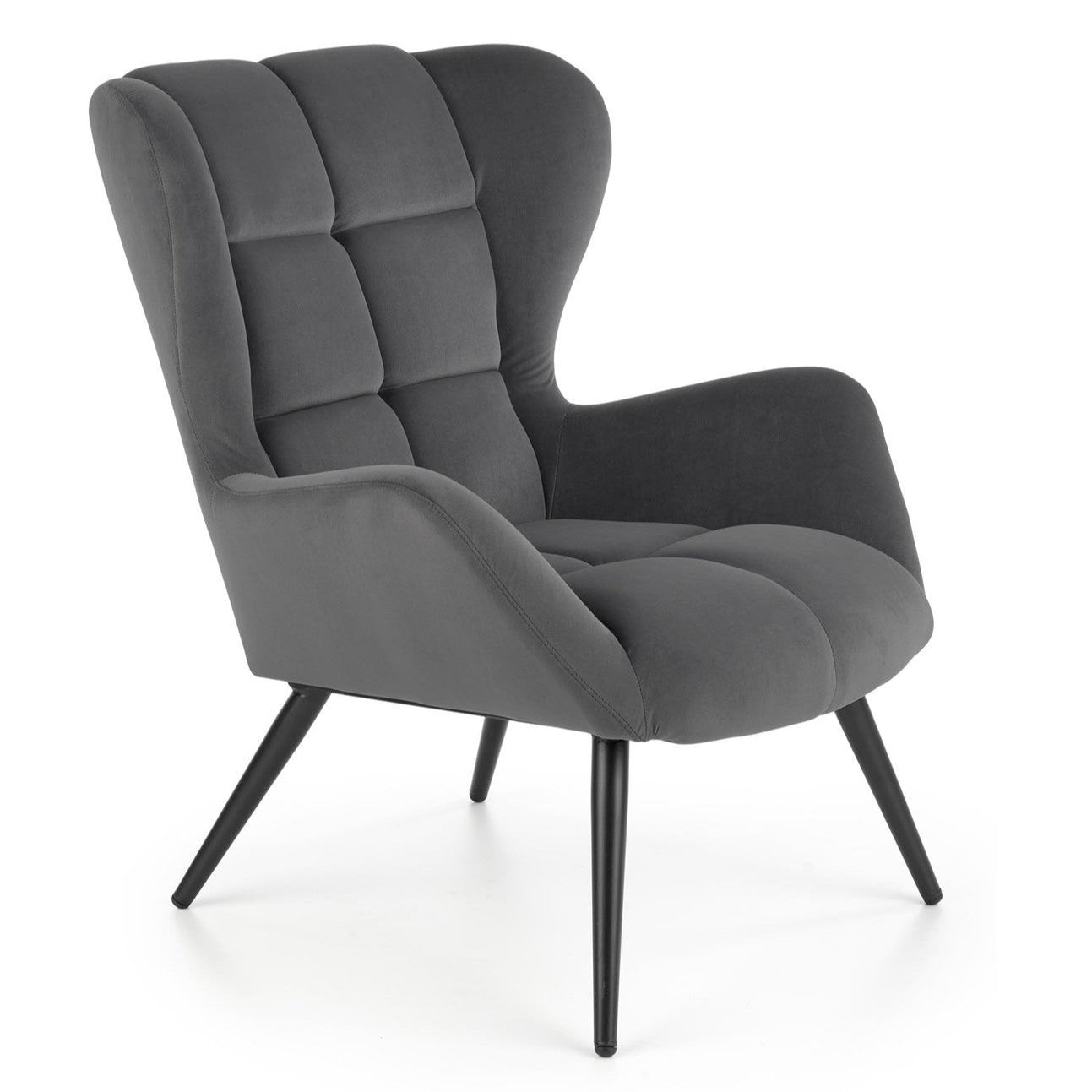 Krēsls Tyr 75/86/91/48 cm pelēks - N1 Home