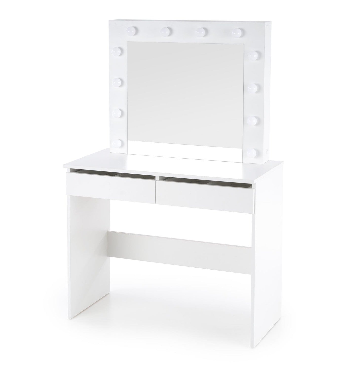 HLL balta konsole ar gaismu 94/43/140 cm - N1 Home