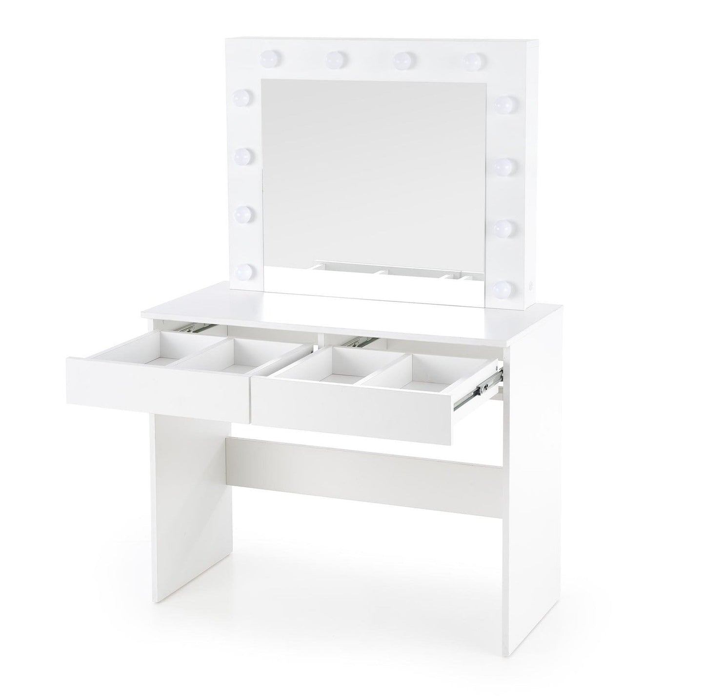 HLL balta konsole ar gaismu 94/43/140 cm - N1 Home