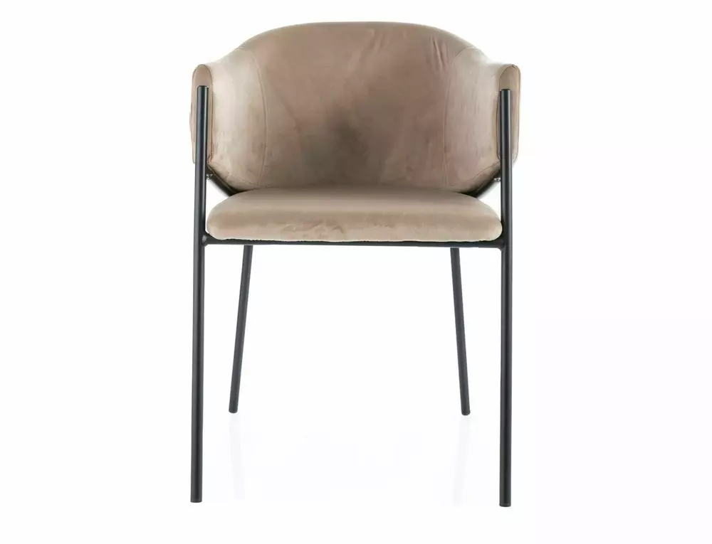 Krēsls ROHO 77/55/47 cm bēšs/melns - N1 Home