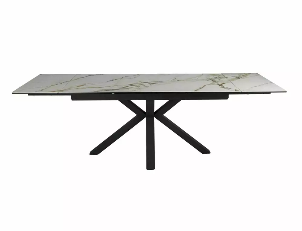 Galds GOLDI 76/90/160(240) cm balts - N1 Home
