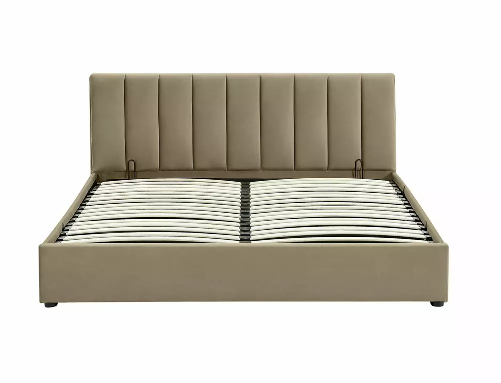 Gulta MOKKA 120/200; 140/200; 160/200 cm bēšs - N1 Home