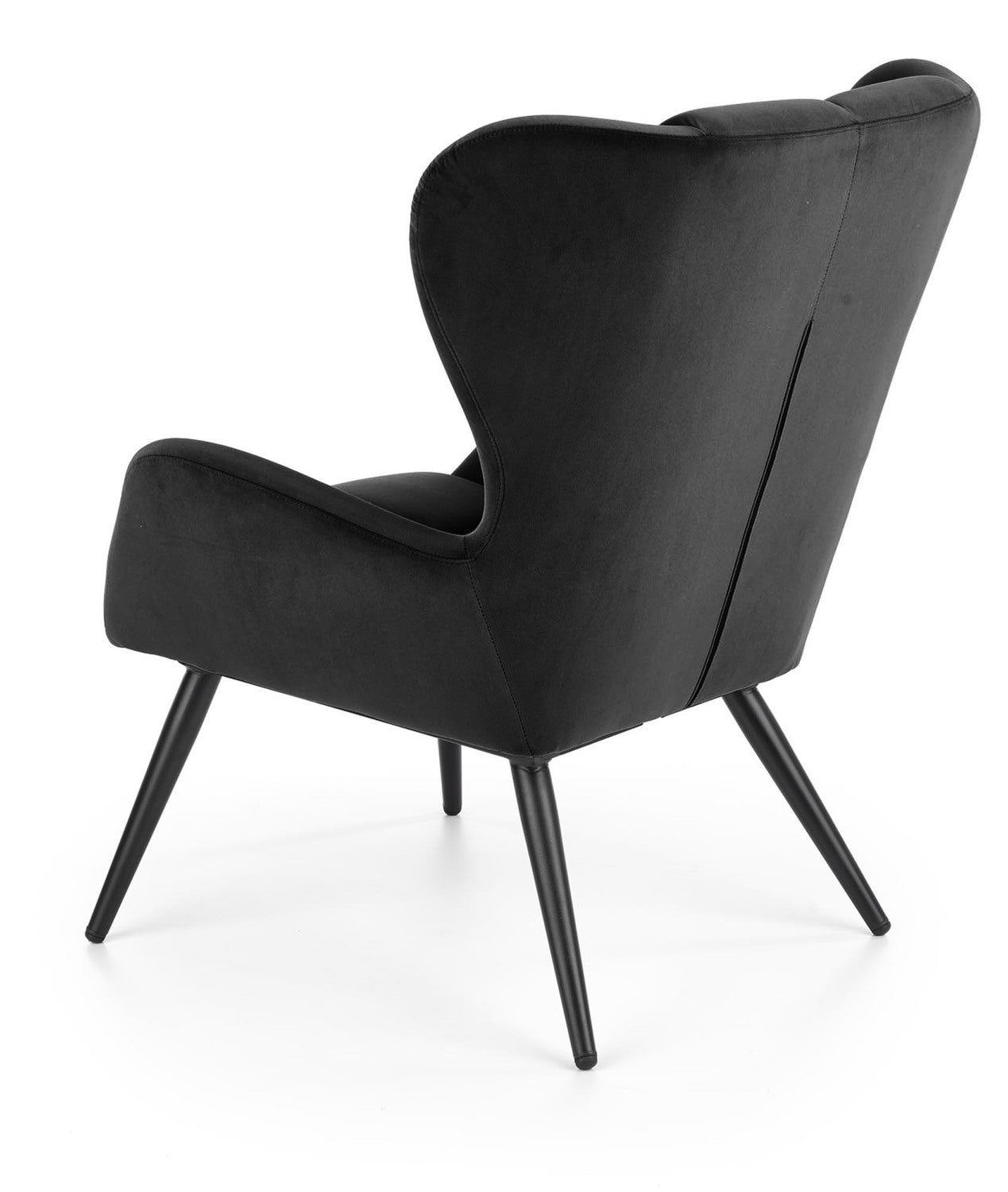 Krēsls Tyr 75/86/91/48 cm melns - N1 Home