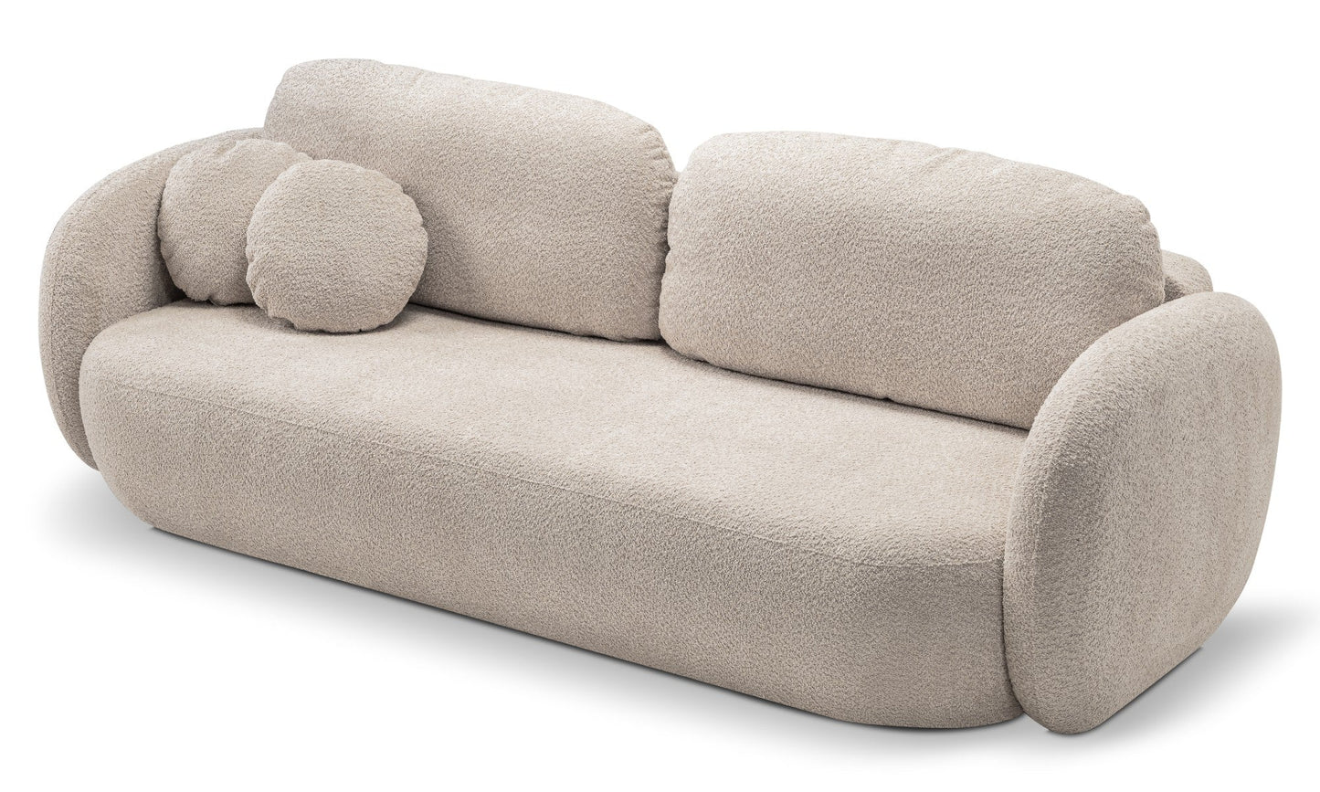 Dīvāns Oli 238/86,5/101 cm bēšs - N1 Home