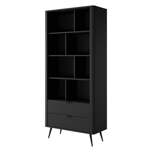 Skapis Lanti 88/193/38 cm melns - N1 Home