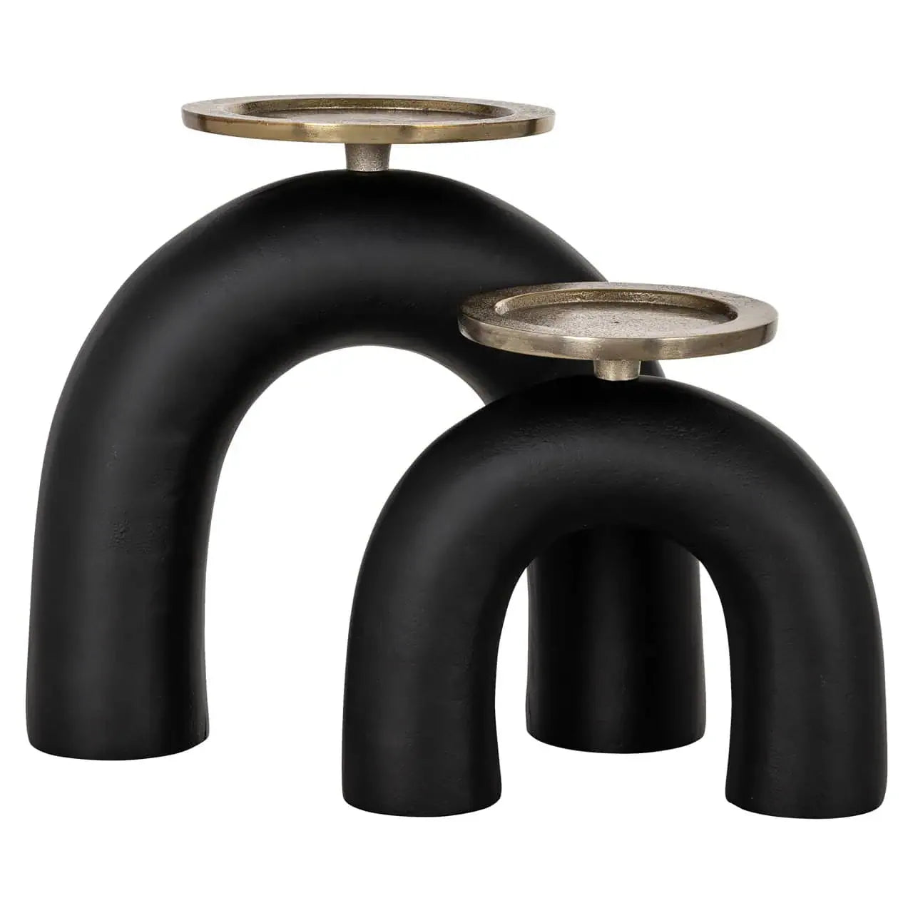 Svečturis Livi black/gold large Richmond Interiors - N1 Home