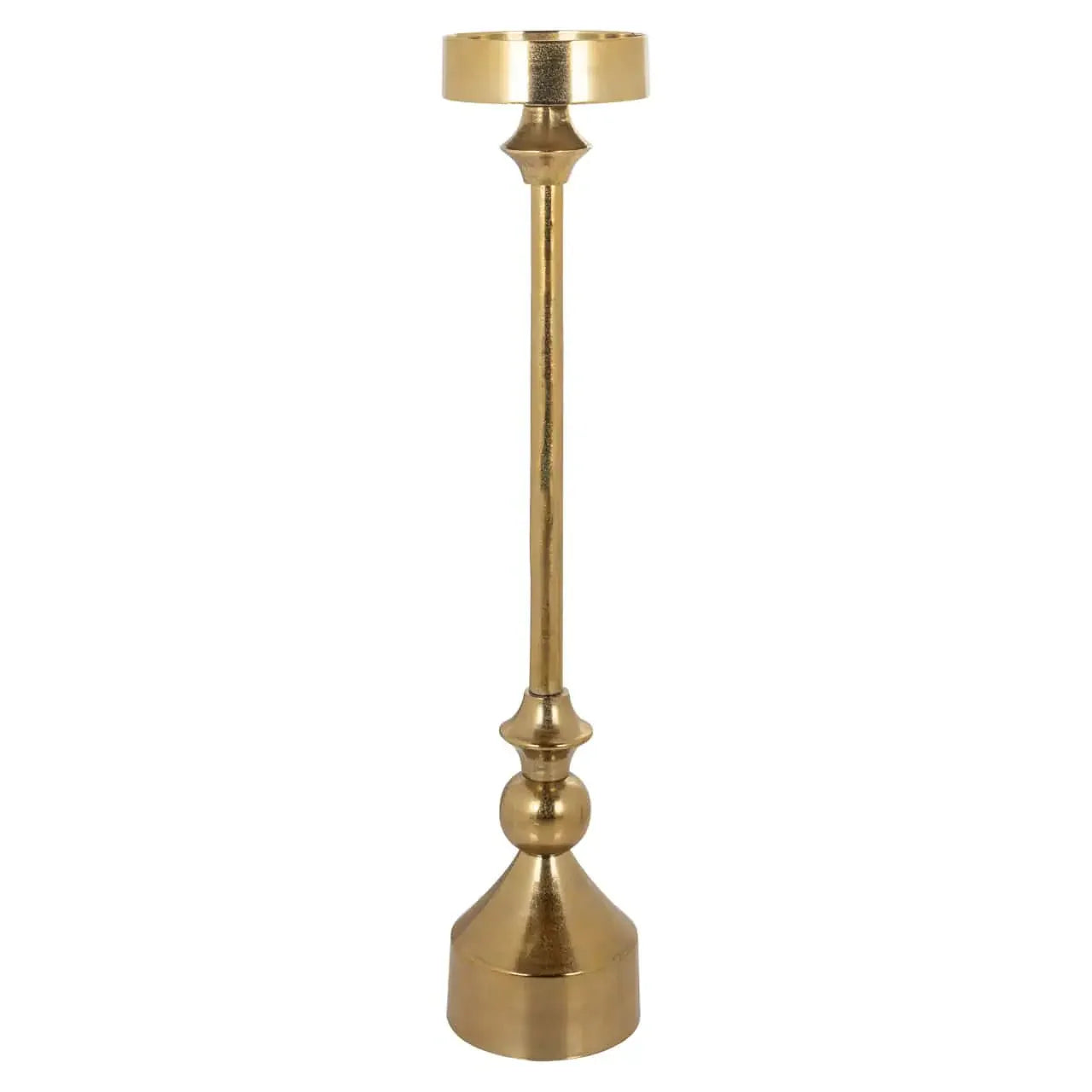 Svečturis Presley gold small Richmond Interiors 100/21/21 cm zelts - N1 Home