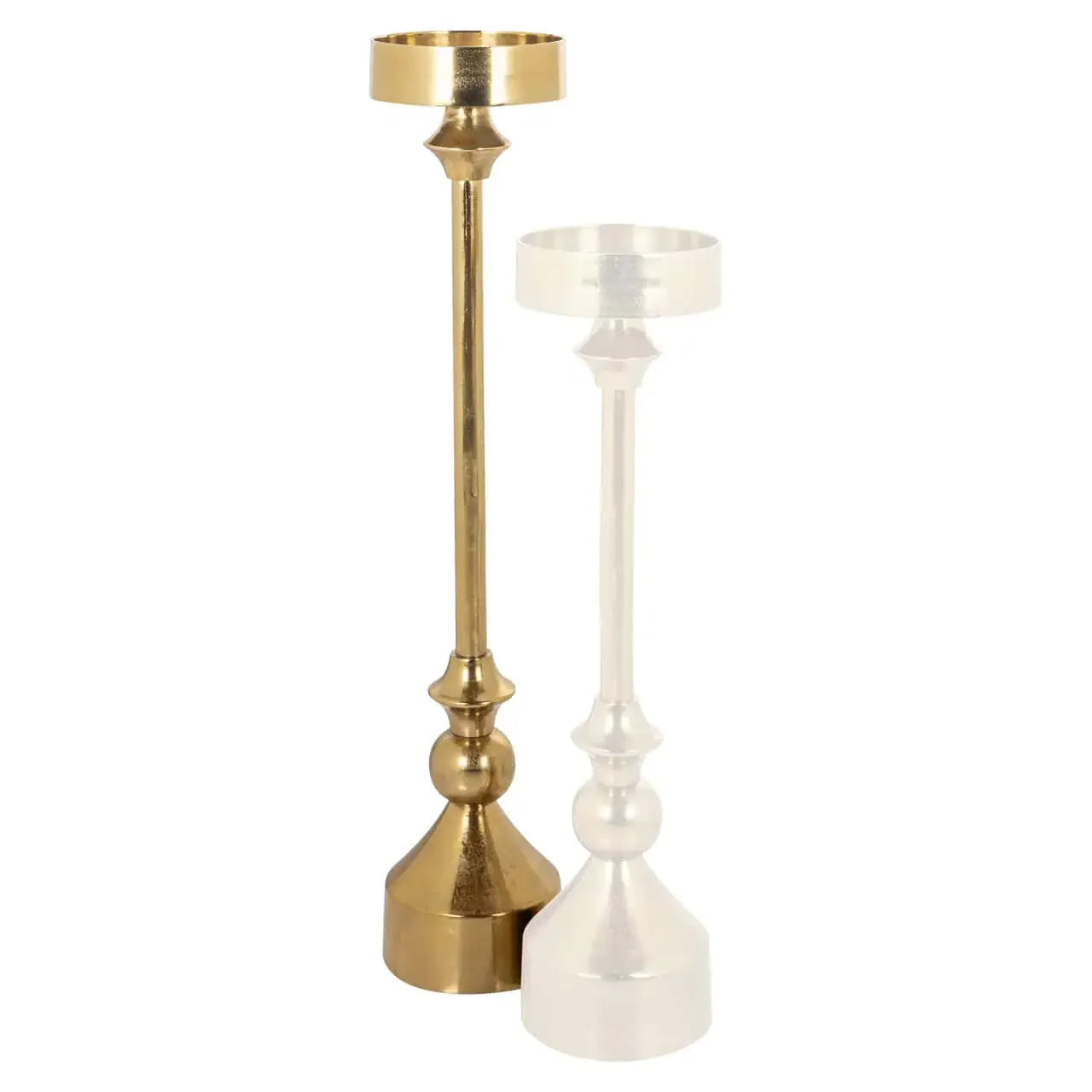 Svečturis Presley gold small Richmond Interiors 100/21/21 cm zelts - N1 Home