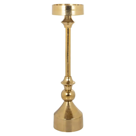Svečturis Presley gold small Richmond Interiors 80/21/21 cm zelts - N1 Home