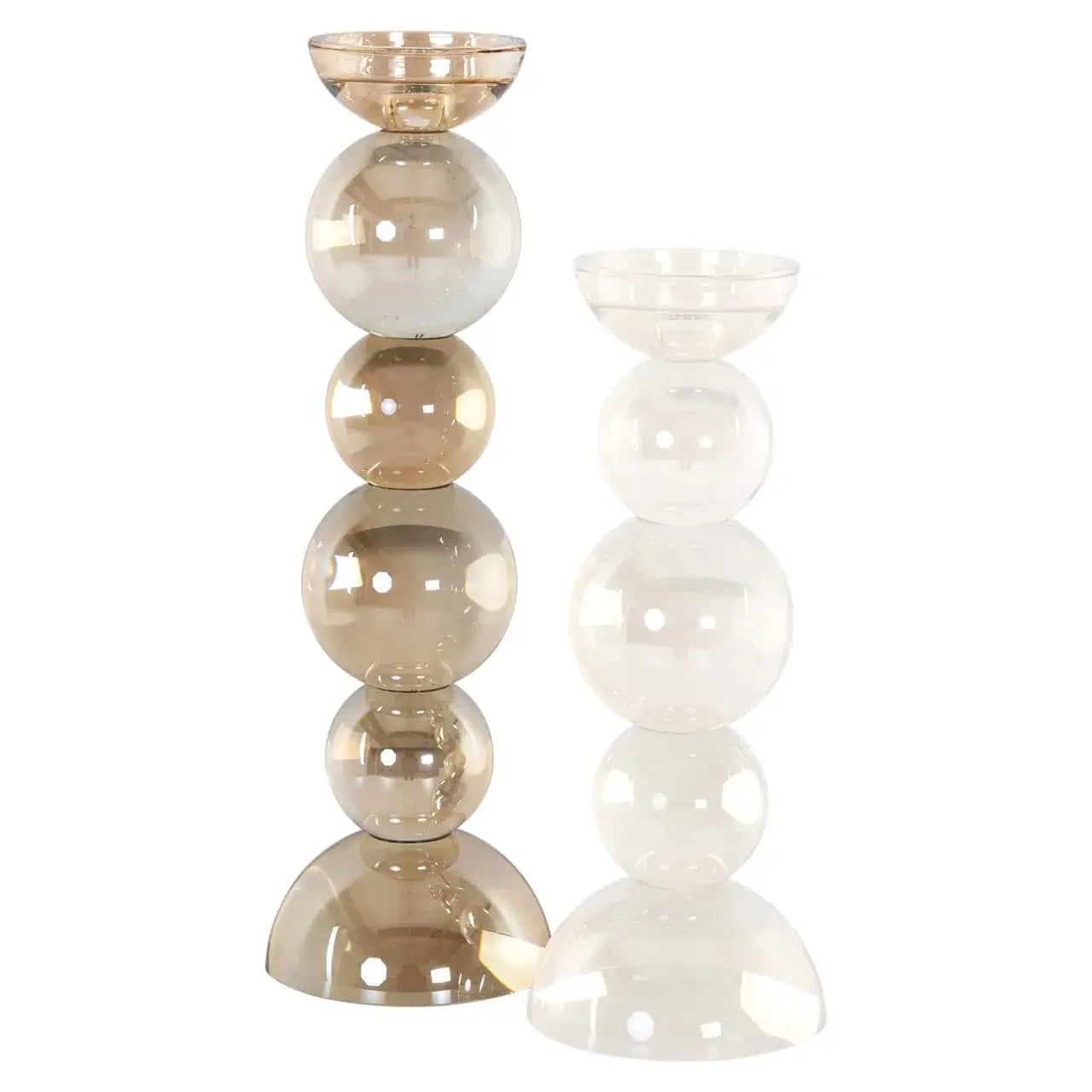Svečturis Emie brown large Richmond Interiors 38/12/12 cm brūns - N1 Home