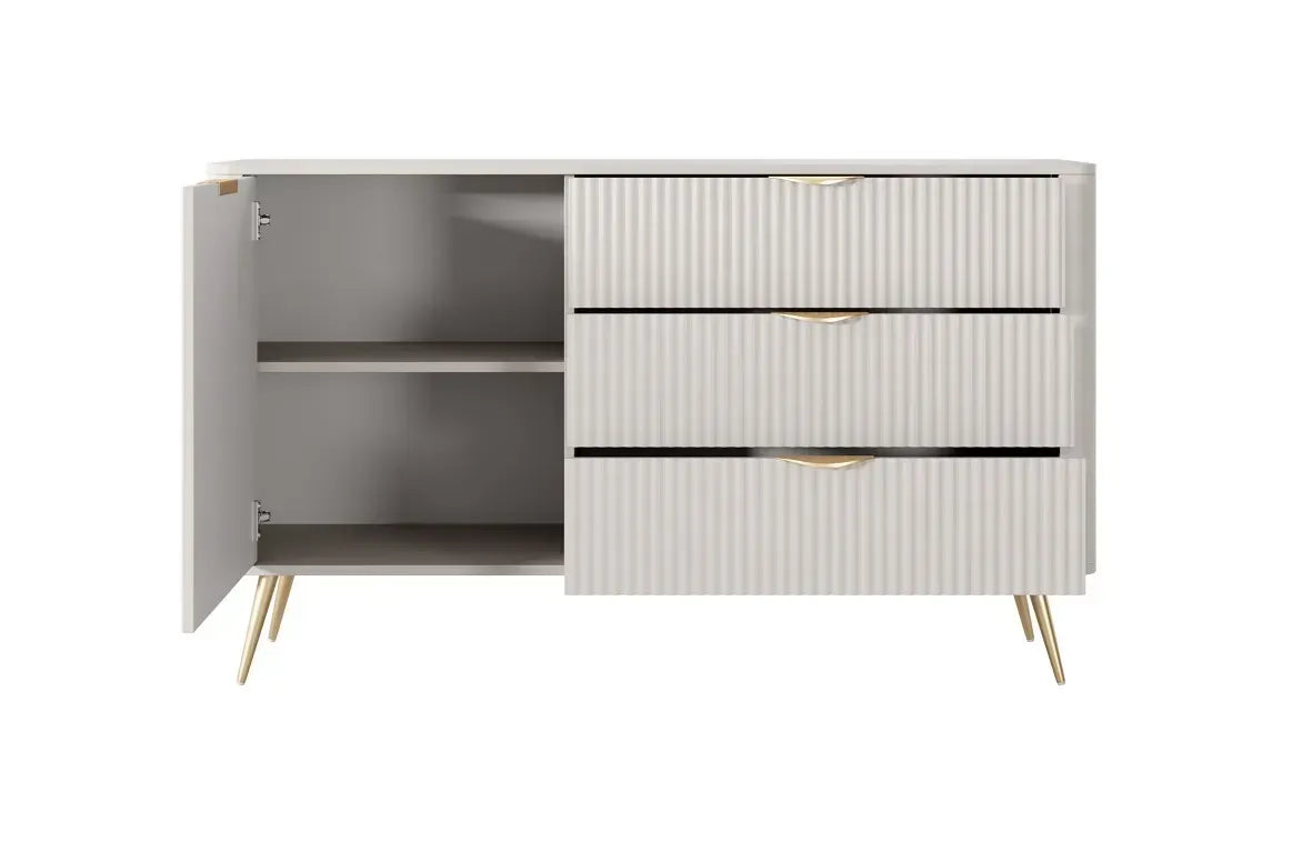 Kumode Lanti 138/81/38 cm bēšs - N1 Home