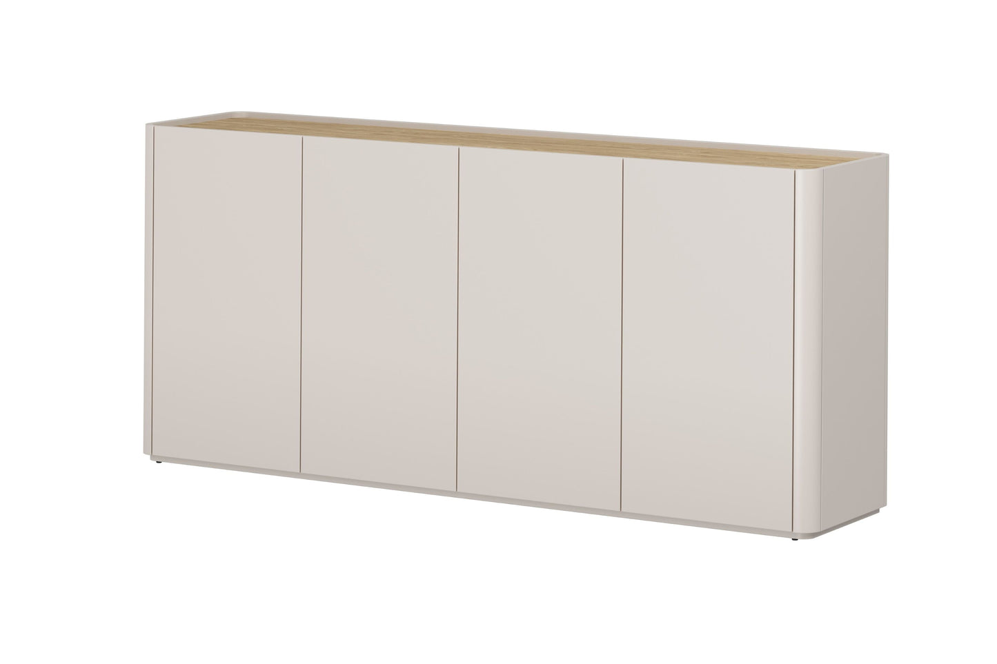 Kumode Elva 200/89.5/48 cm Kašmirs / Eļļots ozols - N1 Home