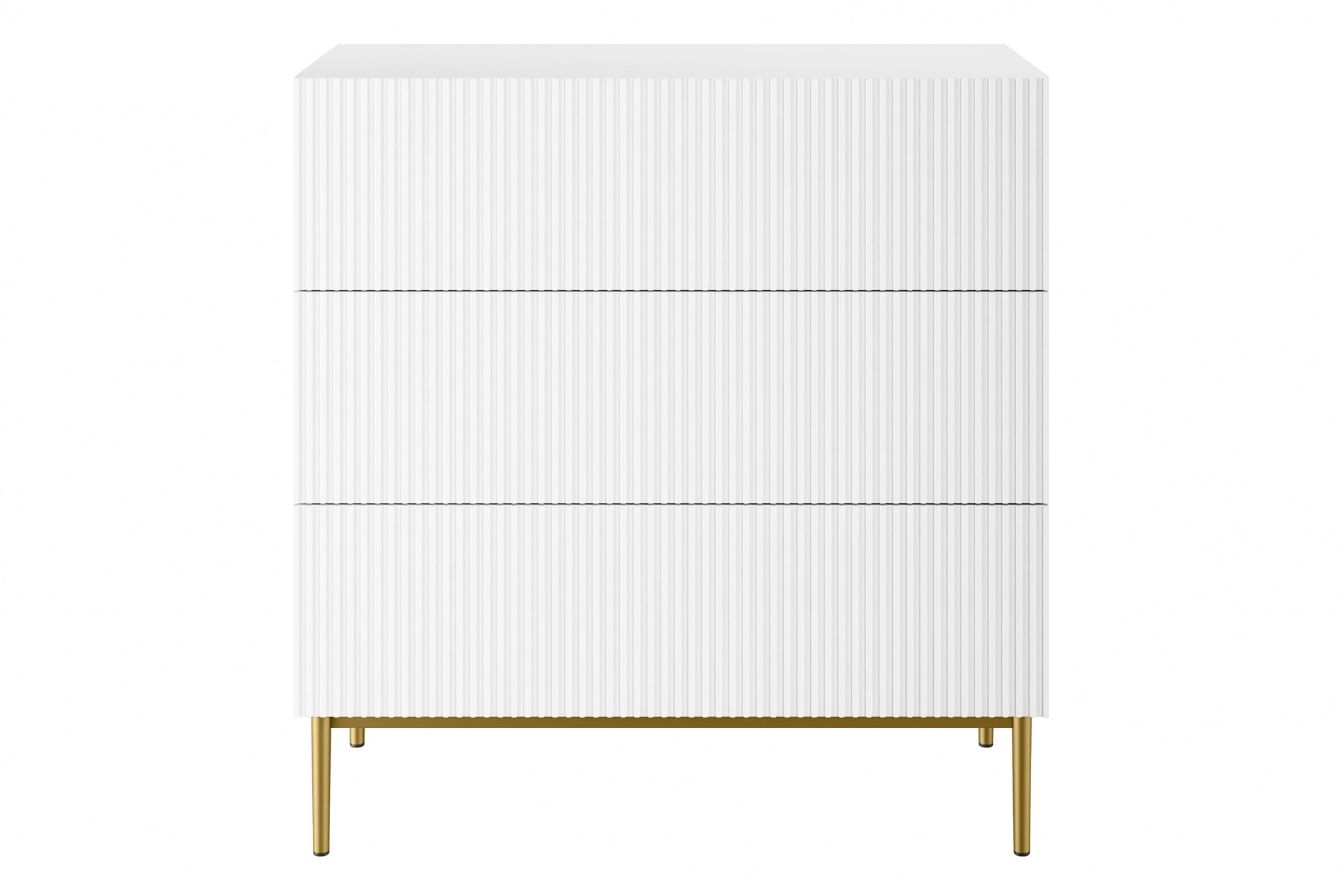 Kumode Austin 100/105/45 cm balts/zelts - N1 Home