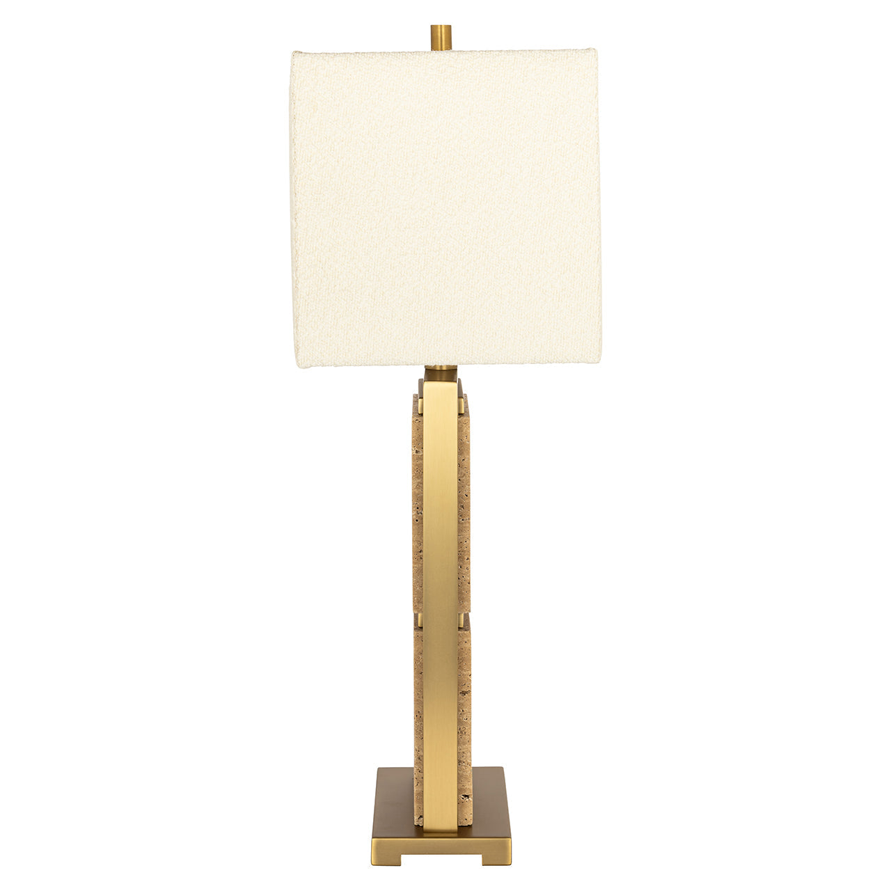 Galda lampa Richmond Interiors Meyra 72/40/24 cm bēšs - N1 Home
