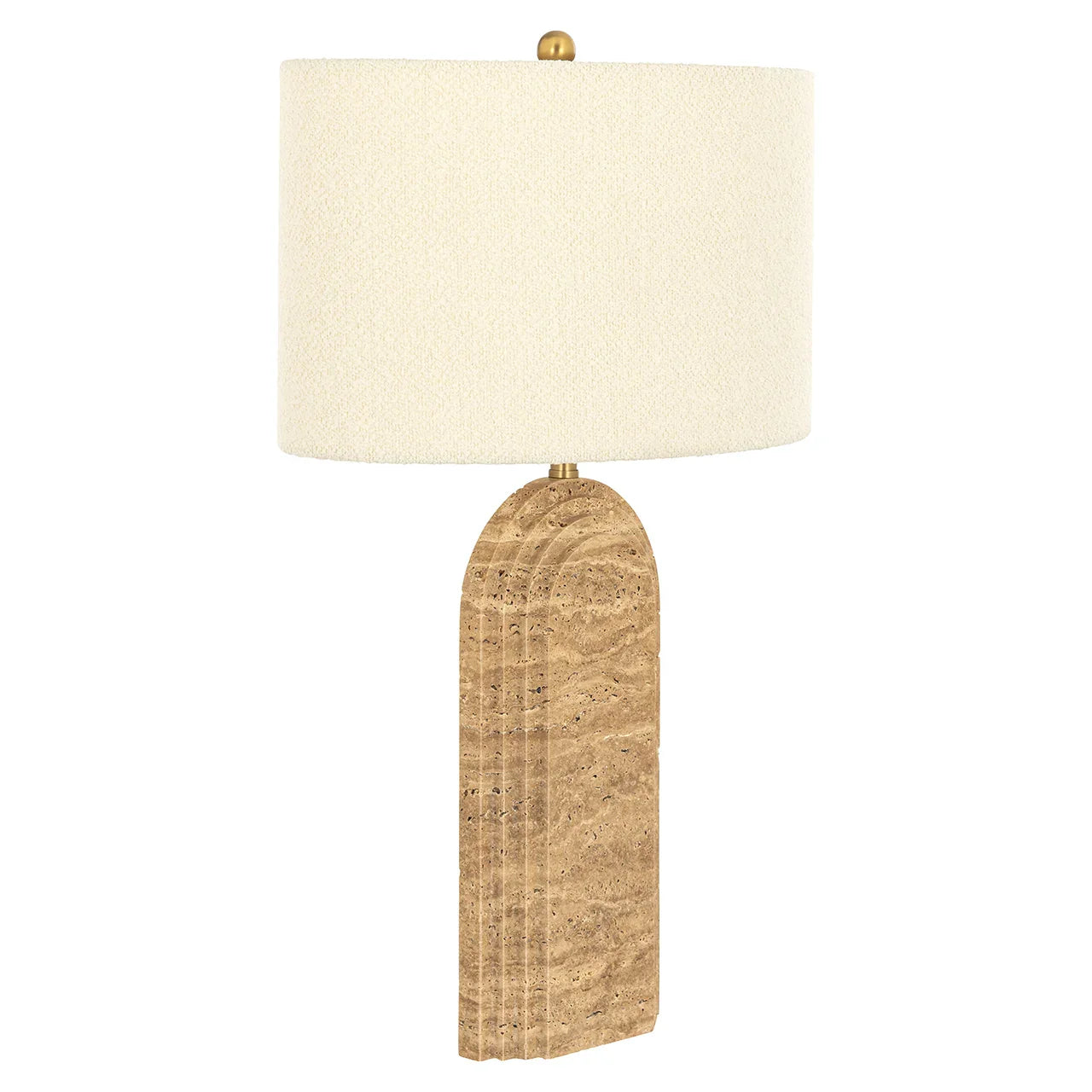 Galda lampa Richmond Interiors Nila 70/44/30,5 cm bēšs - N1 Home