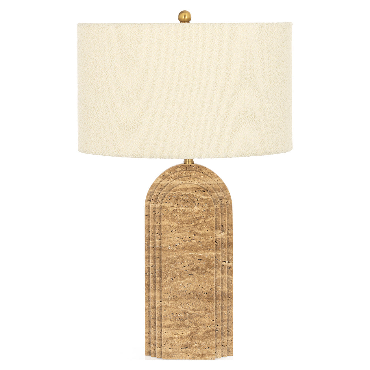 Galda lampa Richmond Interiors Nila 70/44/30,5 cm bēšs - N1 Home