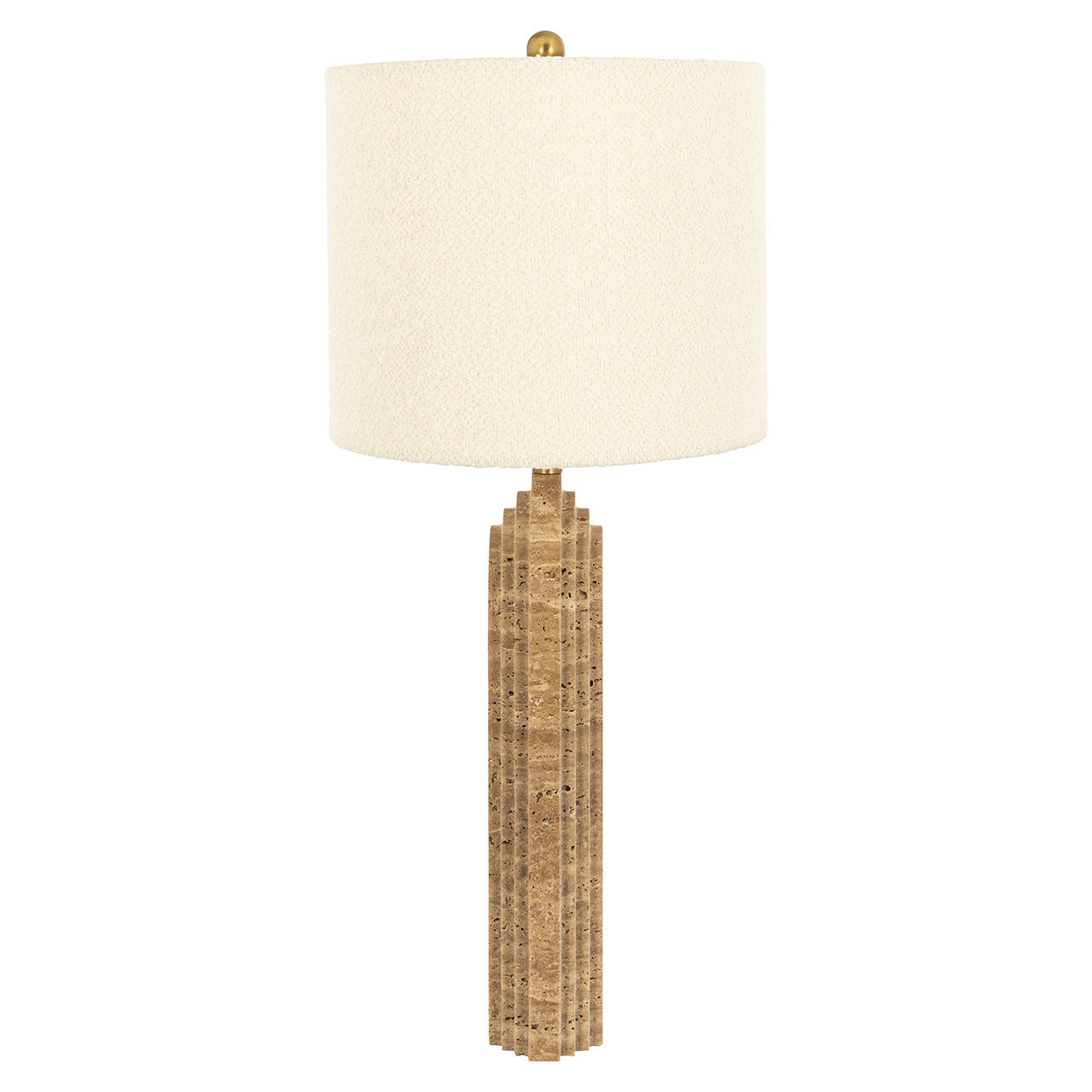 Galda lampa Richmond Interiors Nila 70/44/30,5 cm bēšs - N1 Home