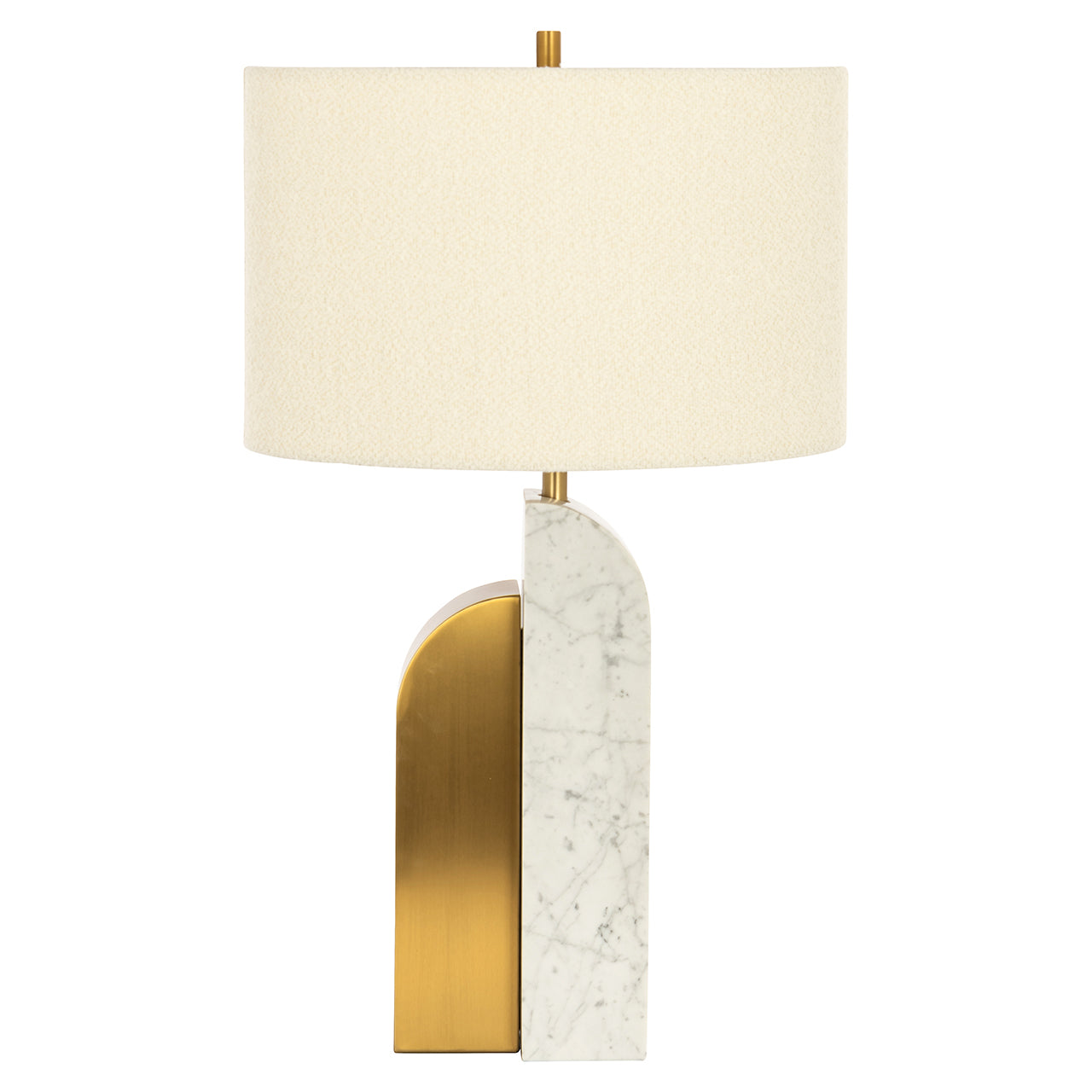 Galda lampa Richmond Interiors Liliana 74/32/43,5 cm bēšs/zelts - N1 Home
