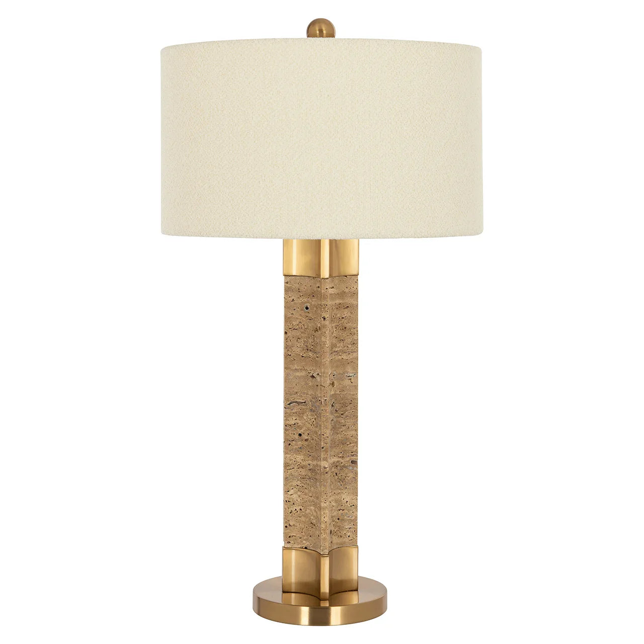 Galda lampa Richmond Interiors Aaliyah 79/42/42 cm bēšs - N1 Home