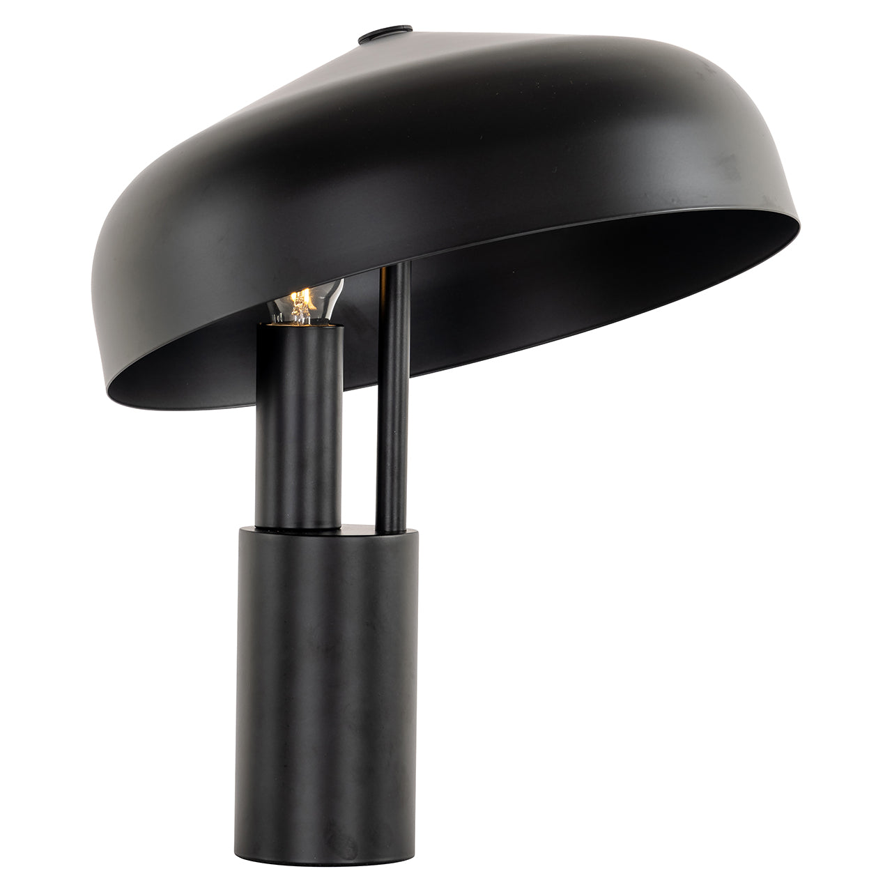 Galda lampa Richmond Interiors Linzy 40/34/34 cm melns - N1 Home