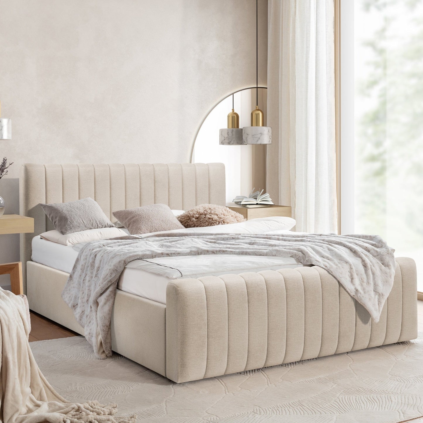 Gulta Austin ar konteineru 120; 140; 160; 180/200 cm Perfect Harmony 07 - N1 Home