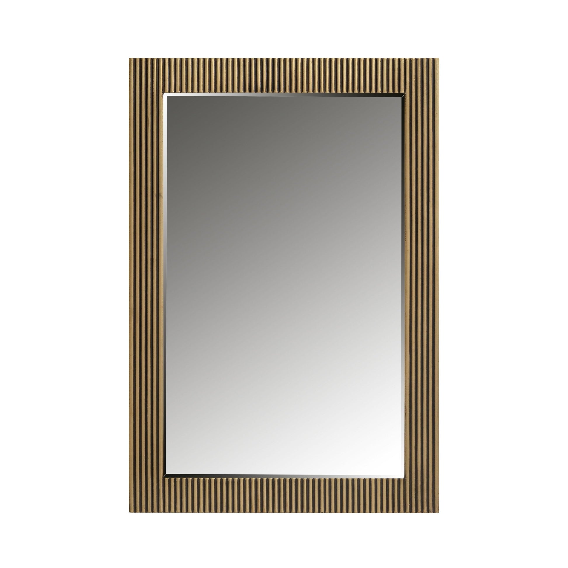 Spogulis Richmond Interiors Ironville rectangular 104/71/2,5 cm zelts - N1 Home