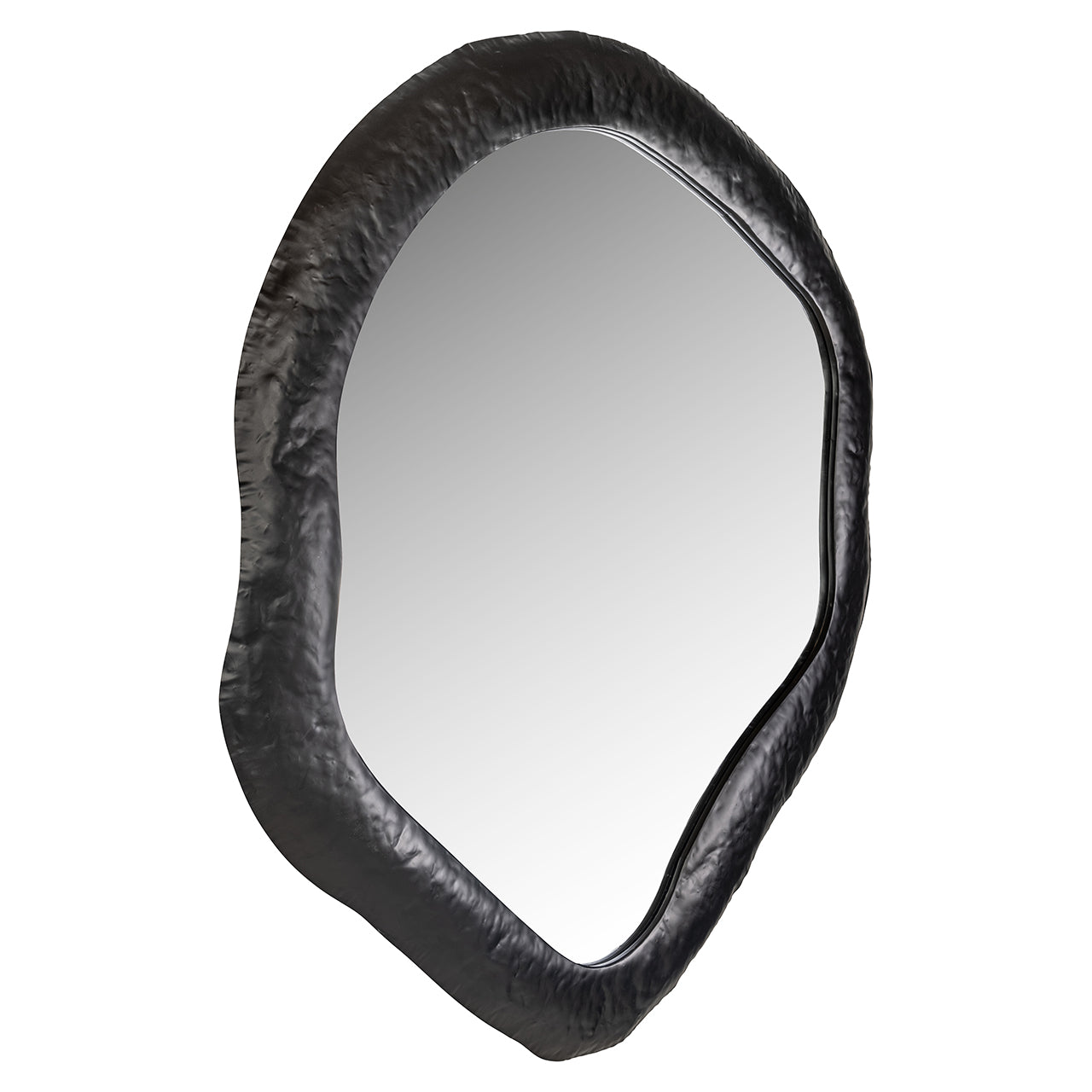 Spogulis Richmond Interiors Babet 115/112/3,5 cm melns - N1 Home