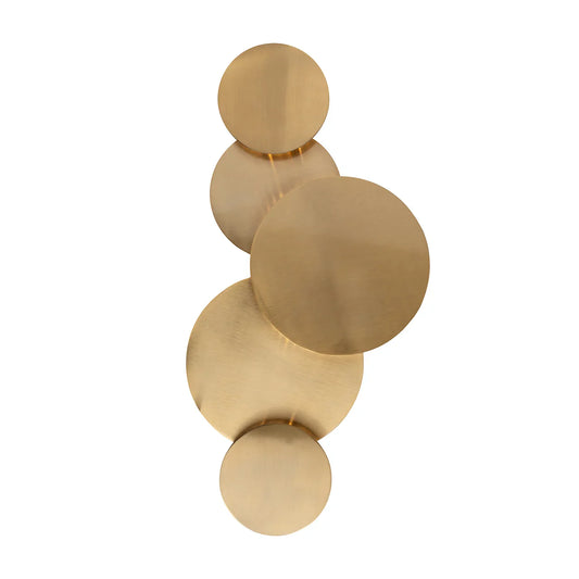 Sienas lampa Richmond Interiors Colin 44/21/5 cm zelts - N1 Home