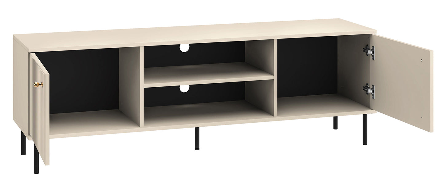 TV skapis Galeto 53/160/40 cm bēšš - N1 Home