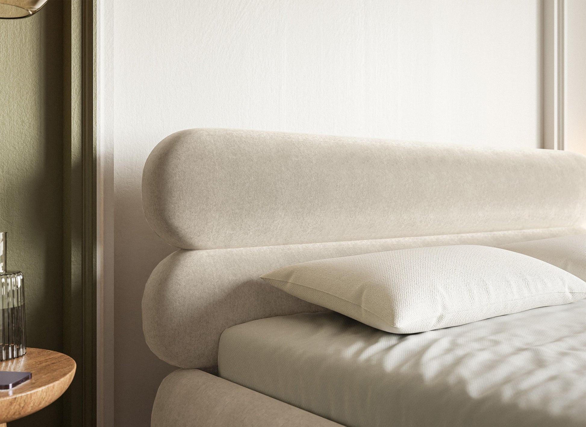 Gulta ar glabātuvi Loure 140/160/180x200 cm Amon 17/zelts kājas - N1 Home