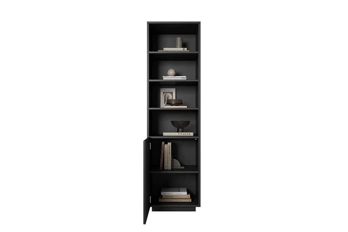 Skapis OSLO 180/43/50 melns - N1 Home