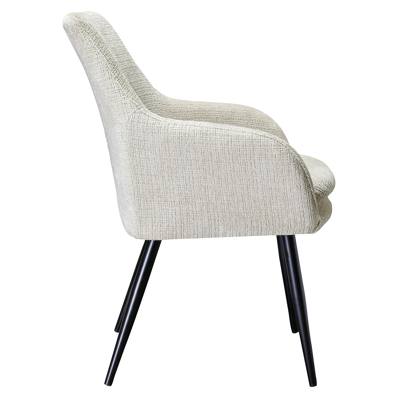 Krēsls Chrissy Richmond Interiors 86/63/65 cm Niagara 902 beige Chenille - N1 Home