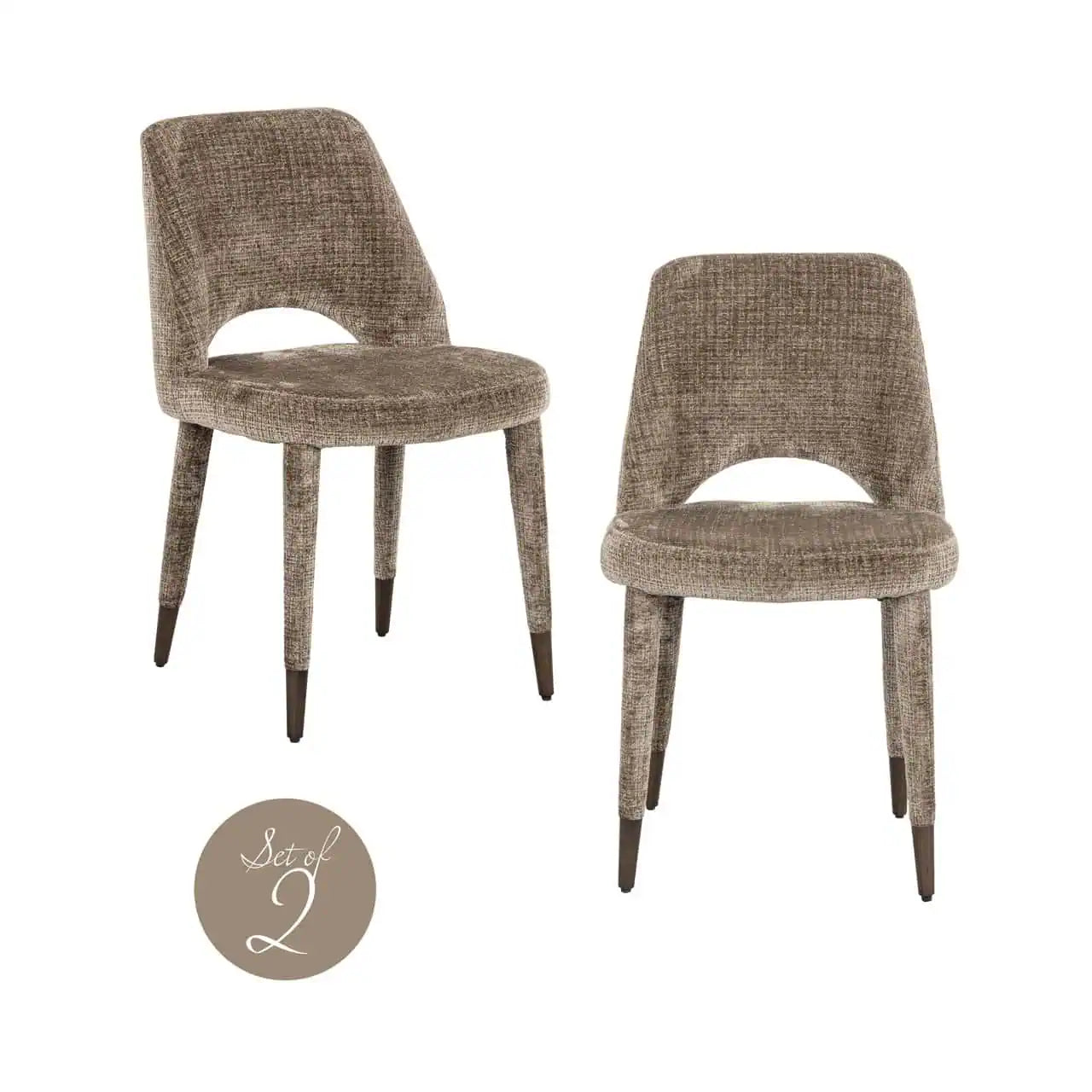 Krēsls Cecilia (2) Richmond Interiors 85/50/61 cm niagara stone - N1 Home