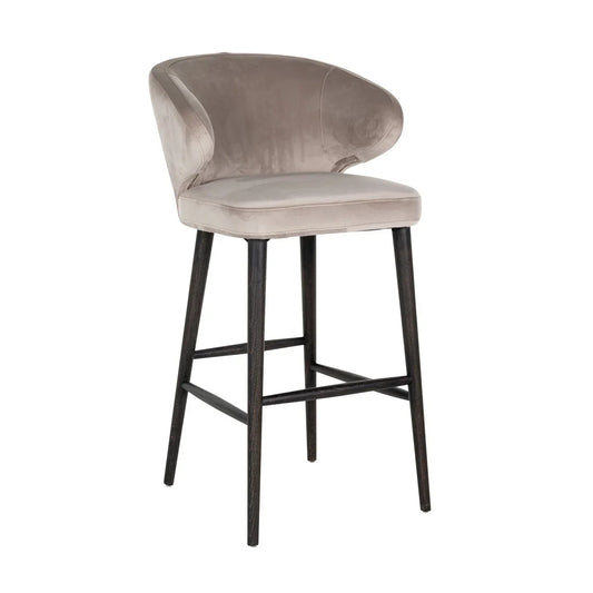 Bāra krēsls Indigo Richmond Interiors 110/62/62 cm Quartz Khaki 903 - N1 Home