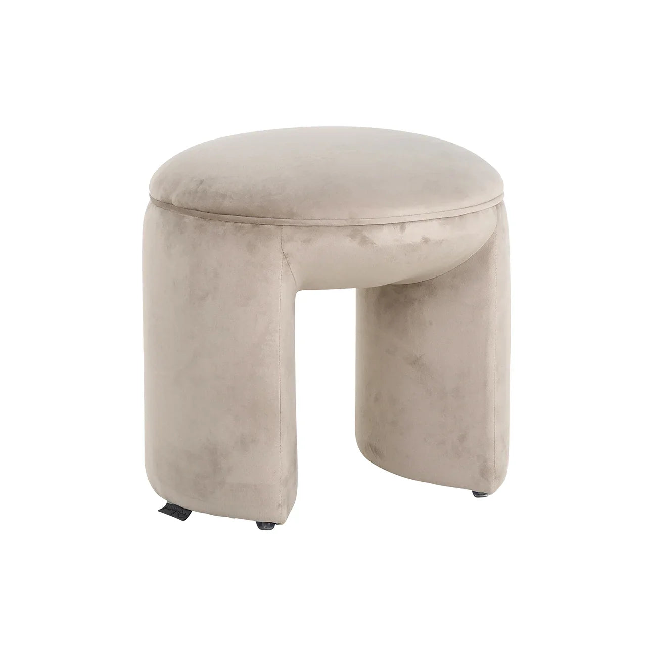 Pufs Fargo Richmond Interiors 44/45/45 cm Quartz Khaki 903 - N1 Home