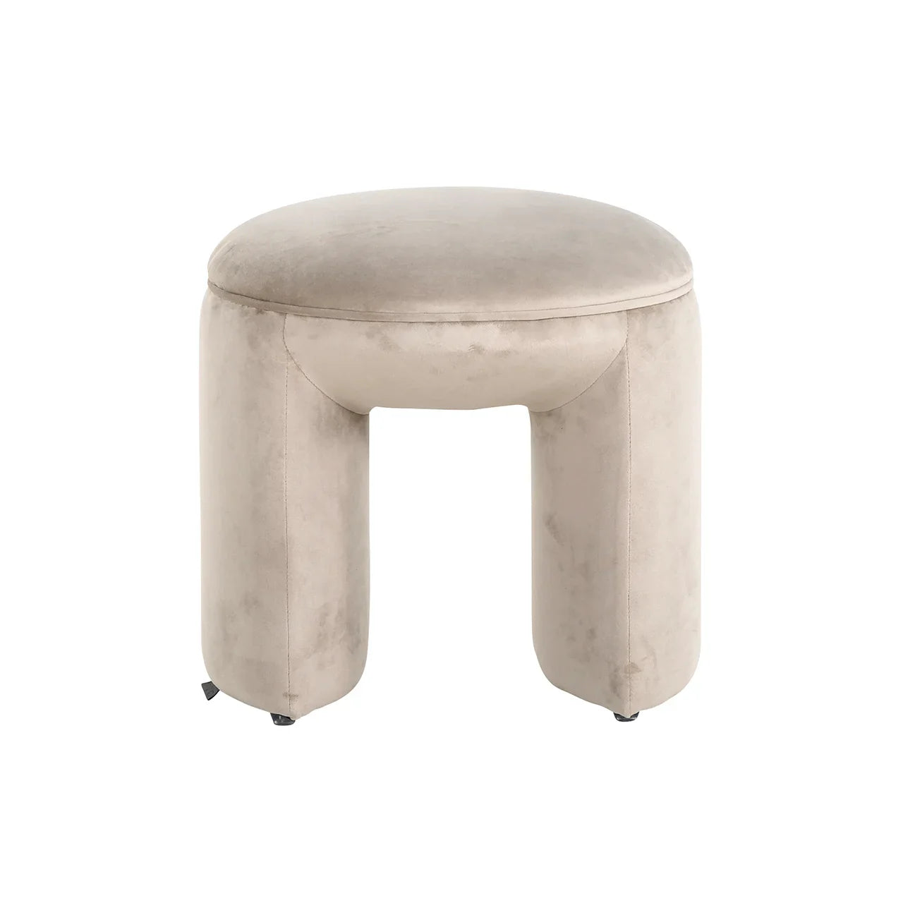 Pufs Fargo Richmond Interiors 44/45/45 cm Quartz Khaki 903 - N1 Home