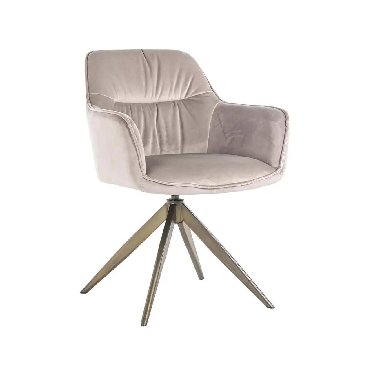 Krēsls Aline FR  Richmond Interiors 82/59/61 cm khaki velvet - N1 Home