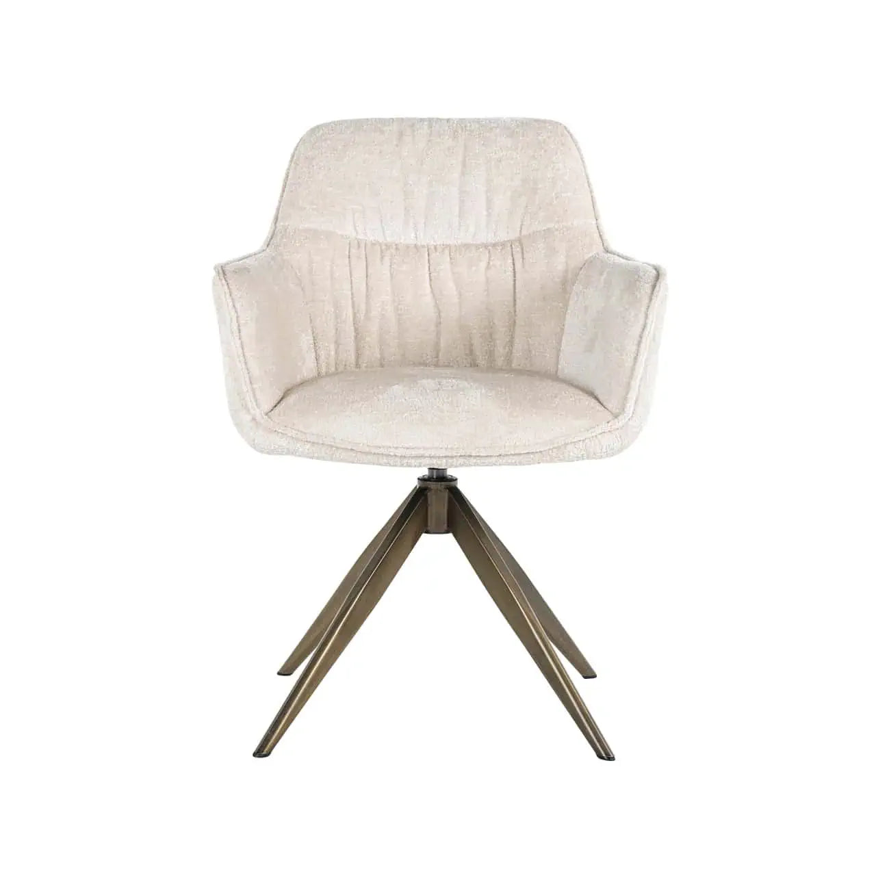 Krēsls Aline FR  Richmond Interiors 82/59/61 cm white chenille - N1 Home
