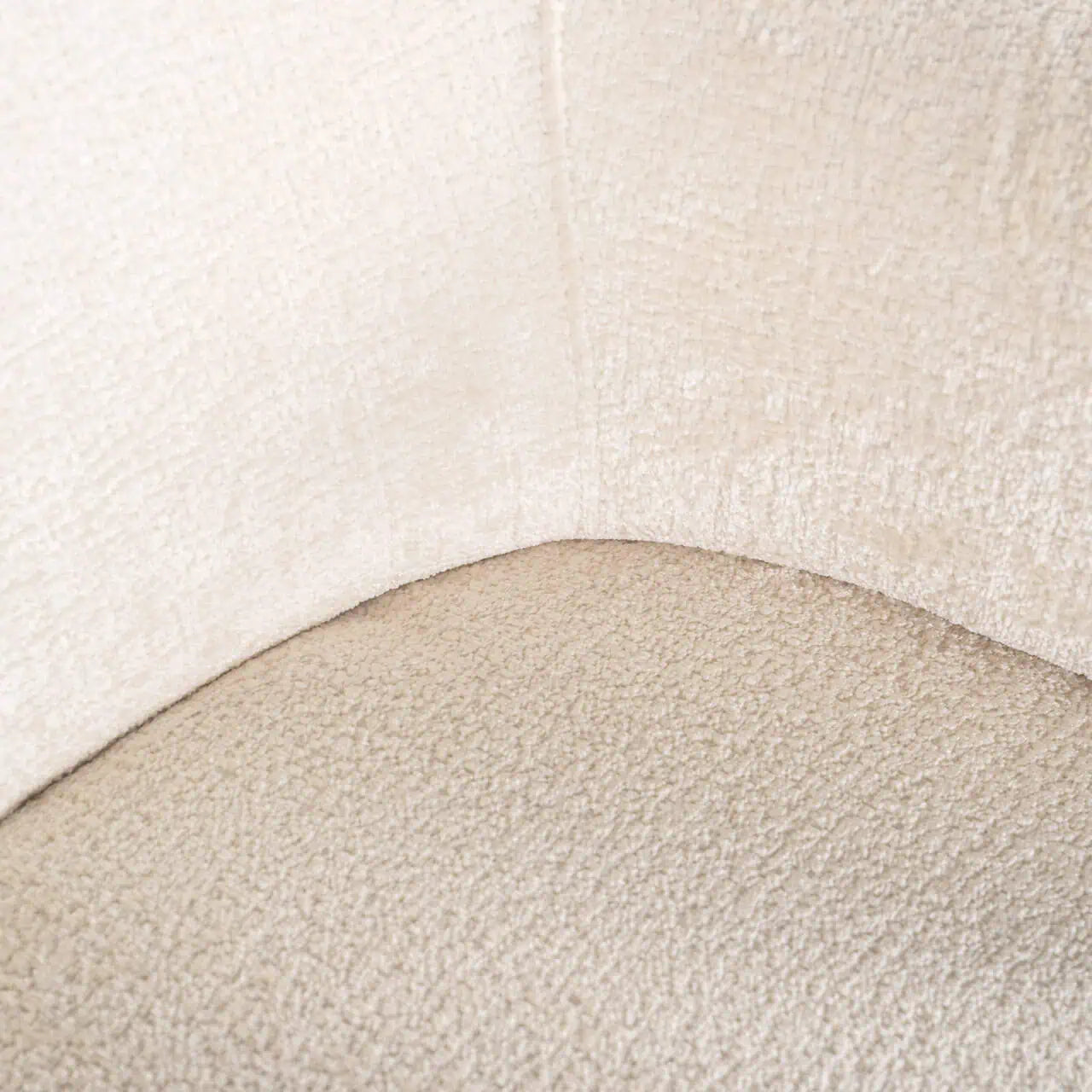 Krēsls Venus Richmond Interiors 75/74/81 cm white chenille - N1 Home