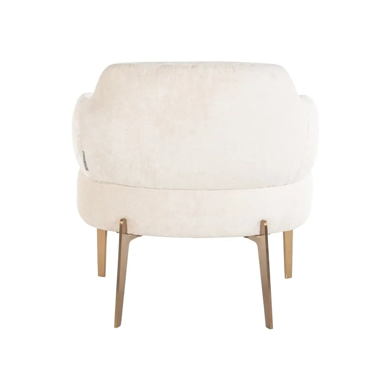 Krēsls Venus Richmond Interiors 75/74/81 cm white chenille - N1 Home