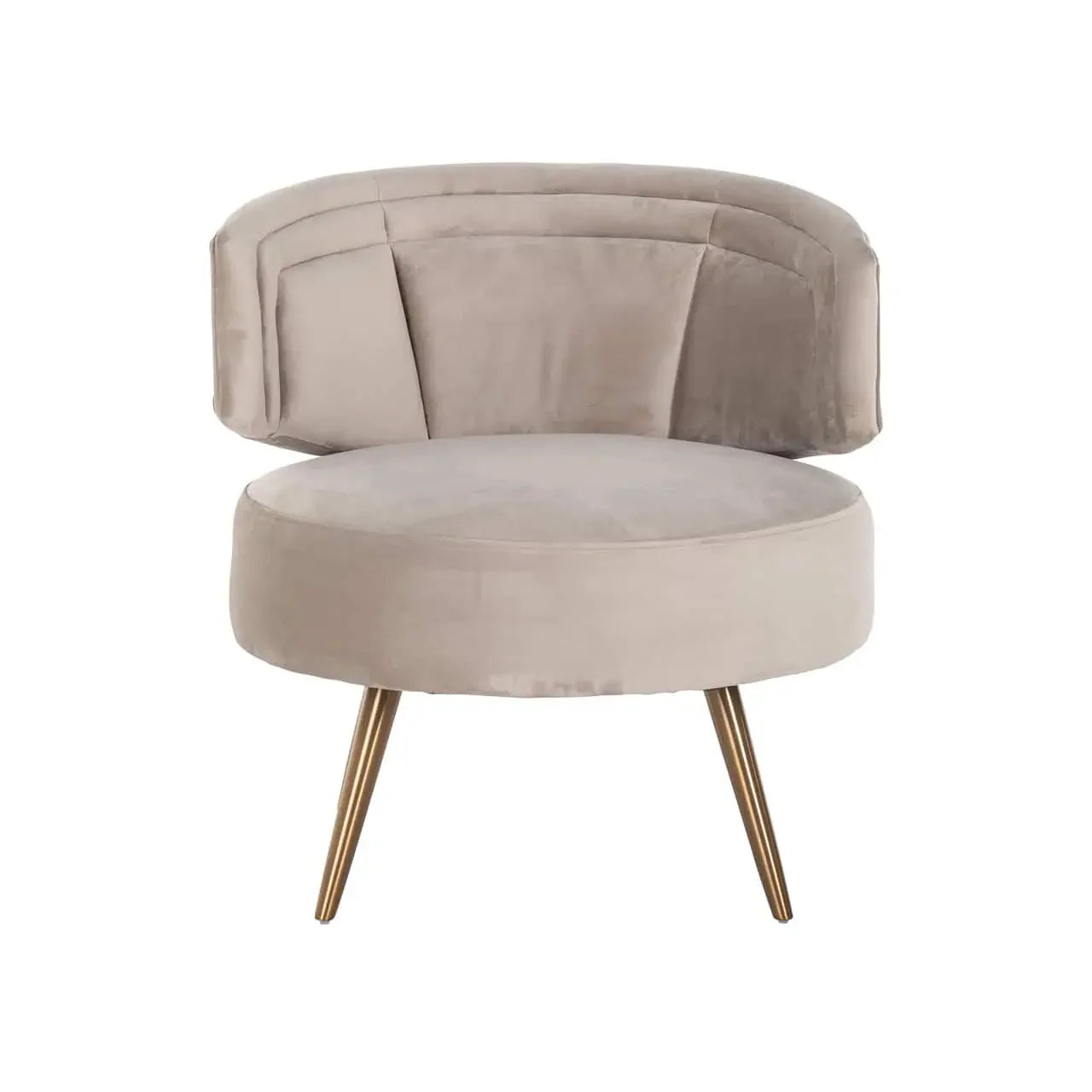 Krēsls Hazel Richmond Interiors 73/71/73 cm khaki velvet - N1 Home