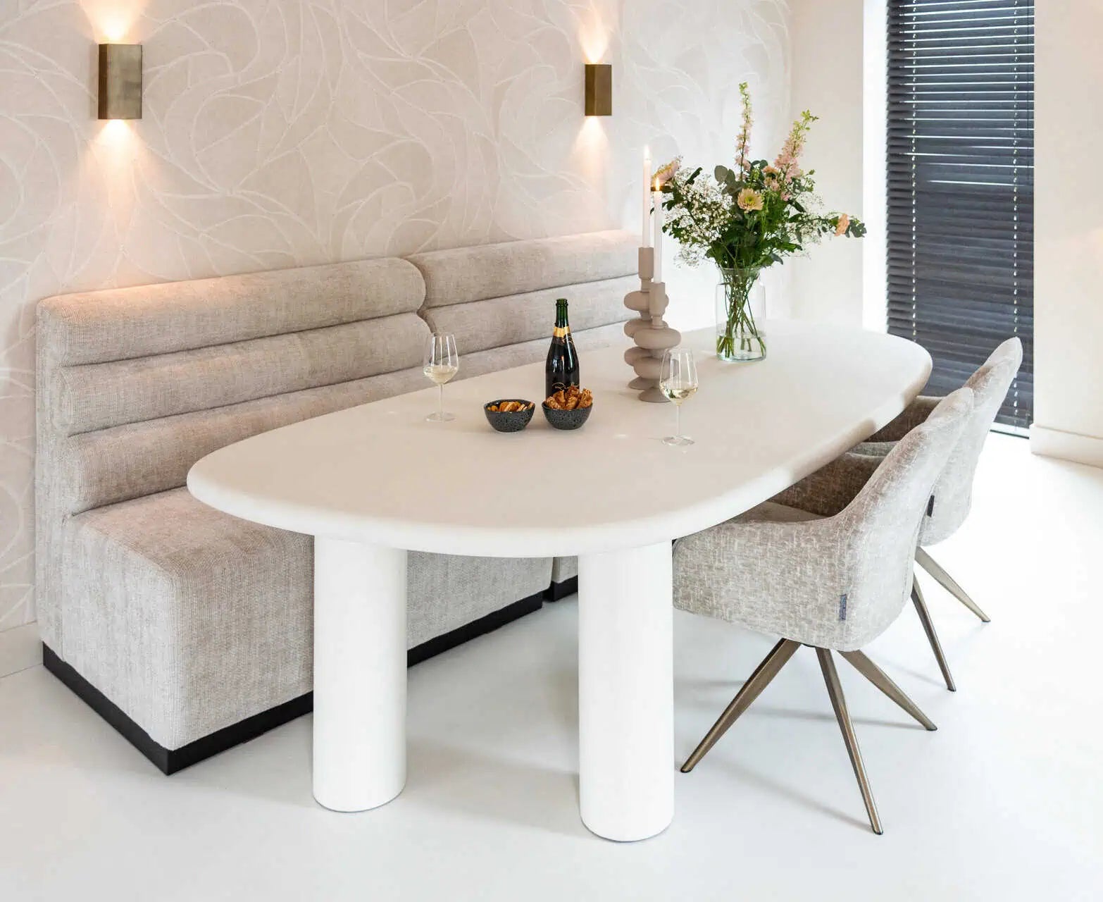 Ēdamistabas krēsls Lisonne Richmond Interiors 87/63/66 cm pearl island - N1 Home