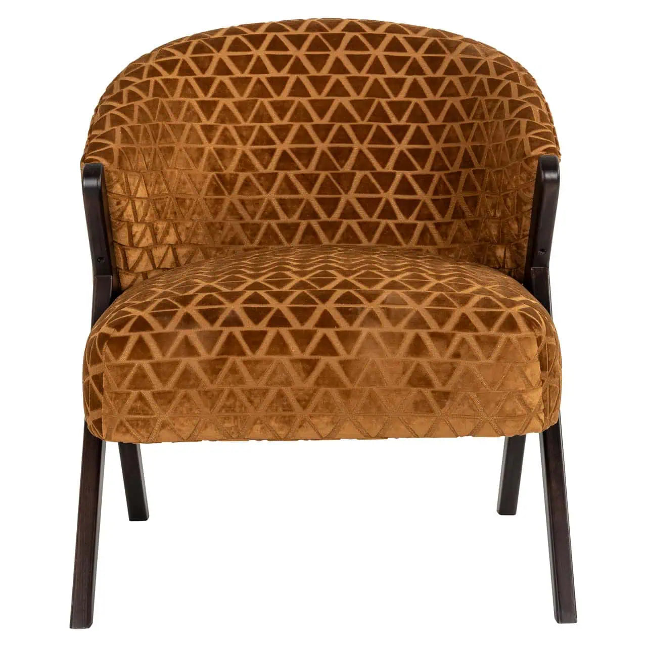 Krēsls Mia Richmond Interiors 75/66/70 cm old gold triangle - N1 Home