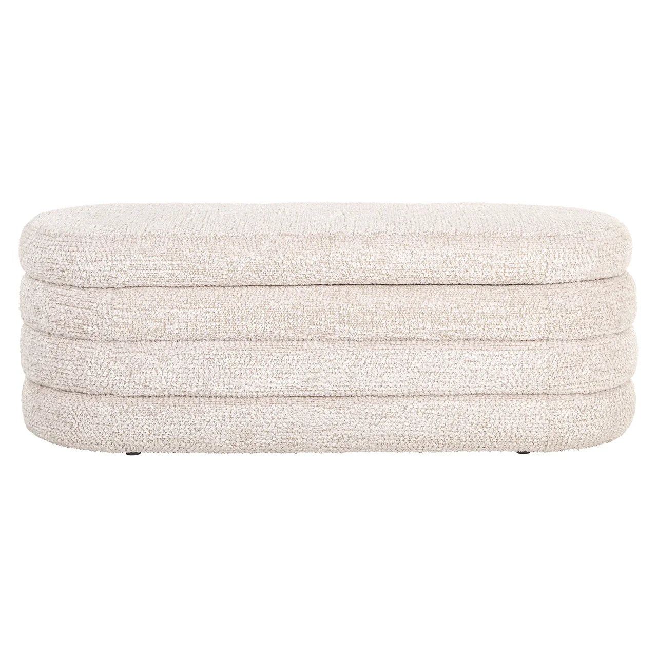 Pufs Camile Richmond Interiors 48/130/45 cm Be Lovely 11 Cream - N1 Home
