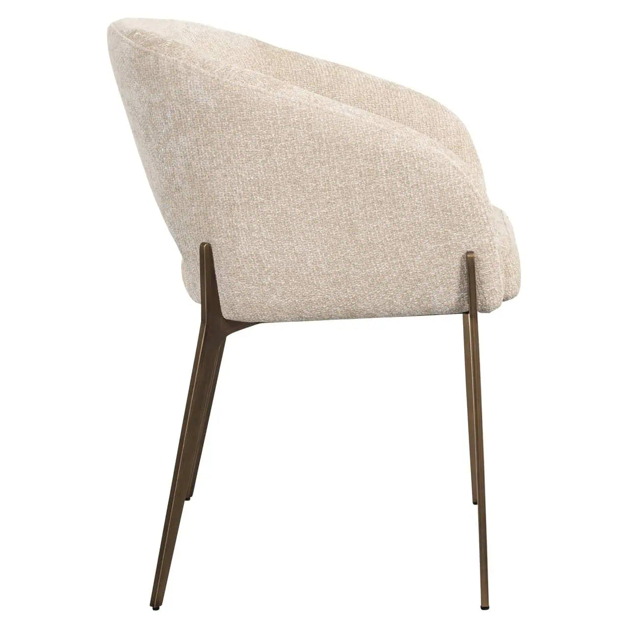 Krēsls Kenzi Richmond Interiors 82/63/57 cm cream unicorn - N1 Home