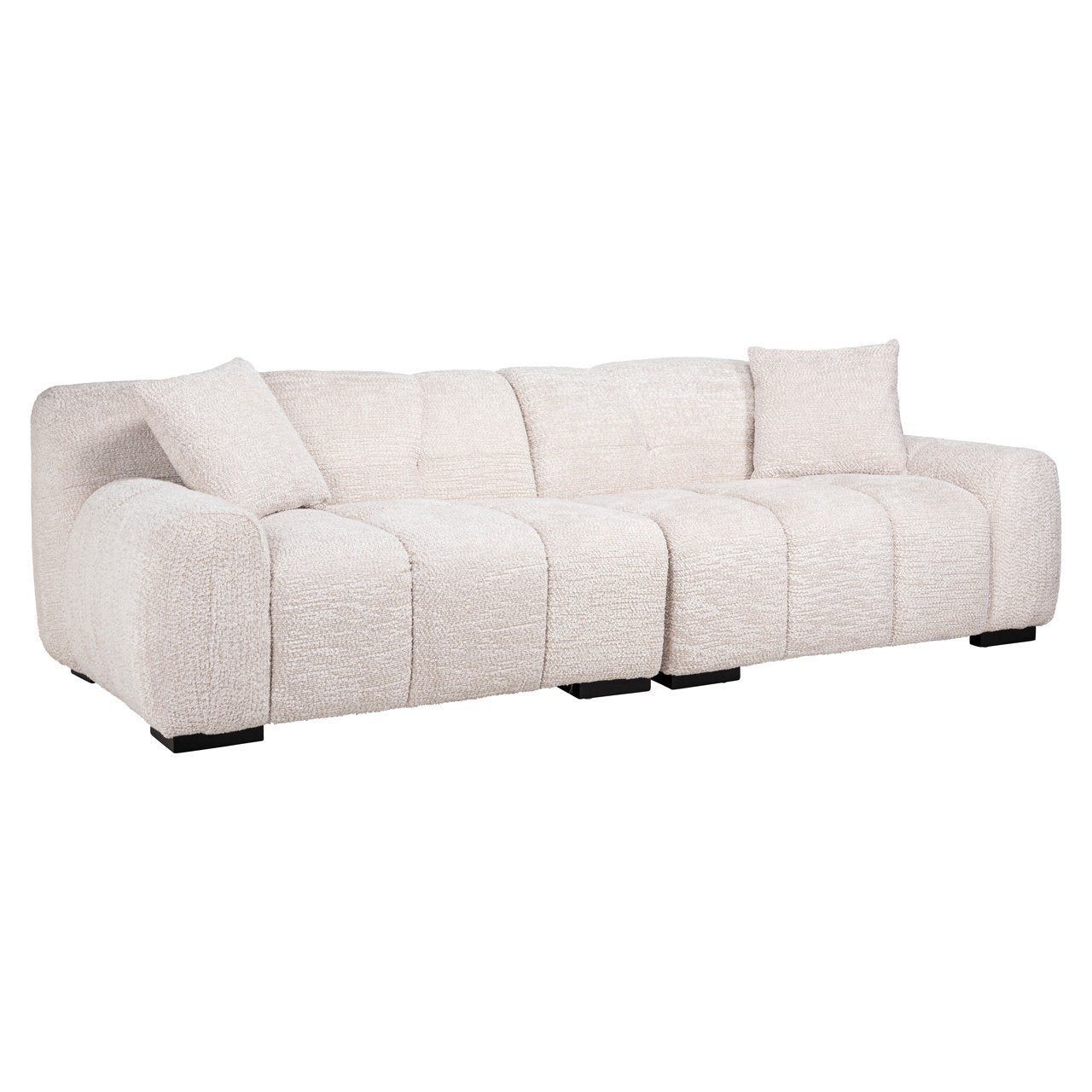Dīvāns Charelle Richmond Interiors 74/258/106 cm Be Lovely 11 Cream - N1 Home