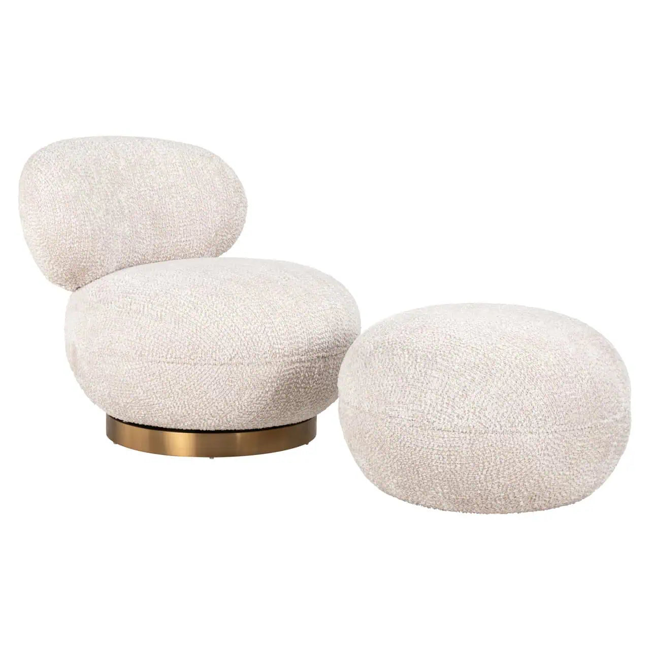 Krēsls Jace Richmond Interiors 76/78/86 cm lovely cream - N1 Home