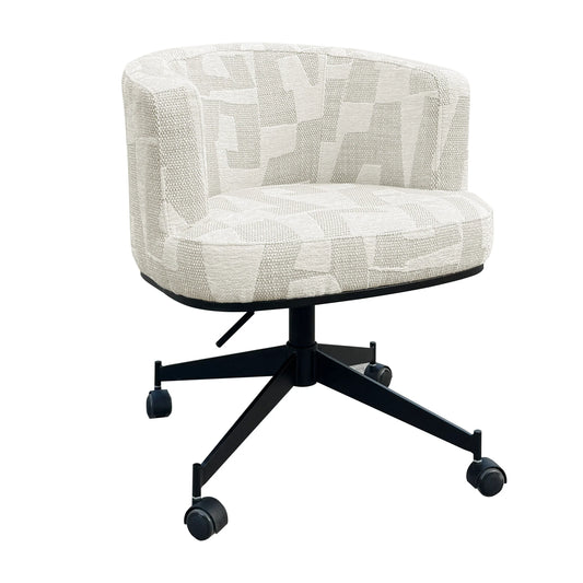 Grozāmais krēsls ar riteņiem Rochenne Richmond Interiors 77/65/63 cm Beige graffic - N1 Home