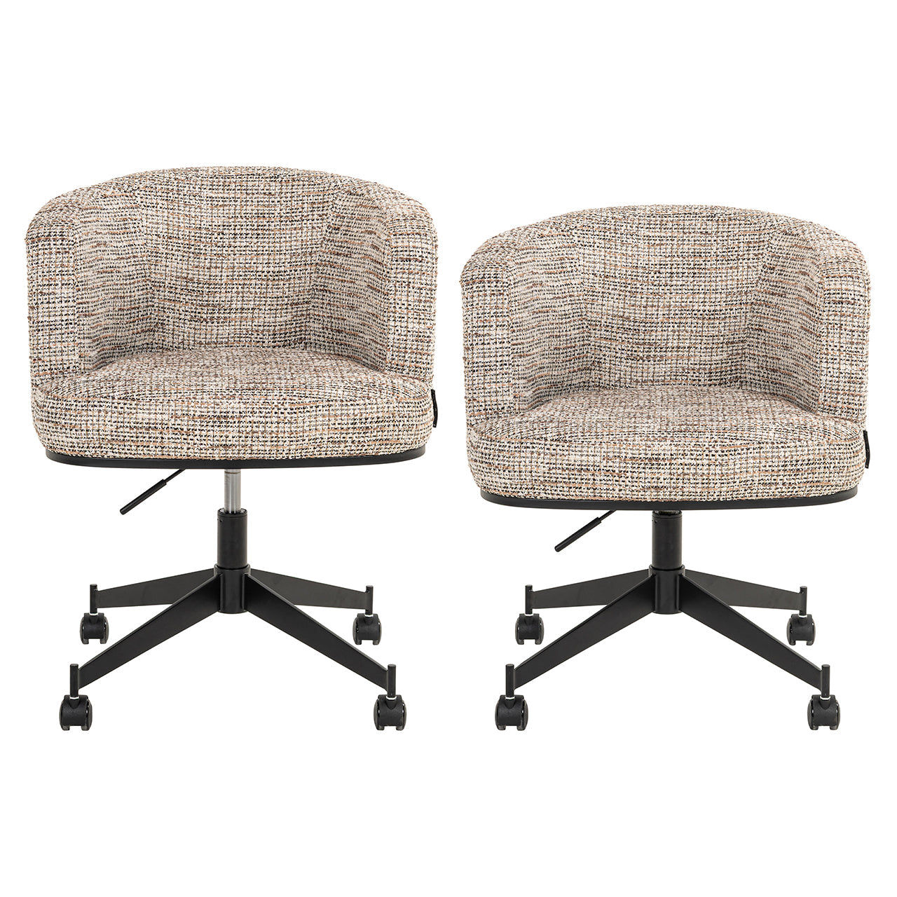 Grozāmais krēsls ar riteņiem Rochenne Richmond Interiors 77/65/63 cm Be Trendy 01 Nature - N1 Home