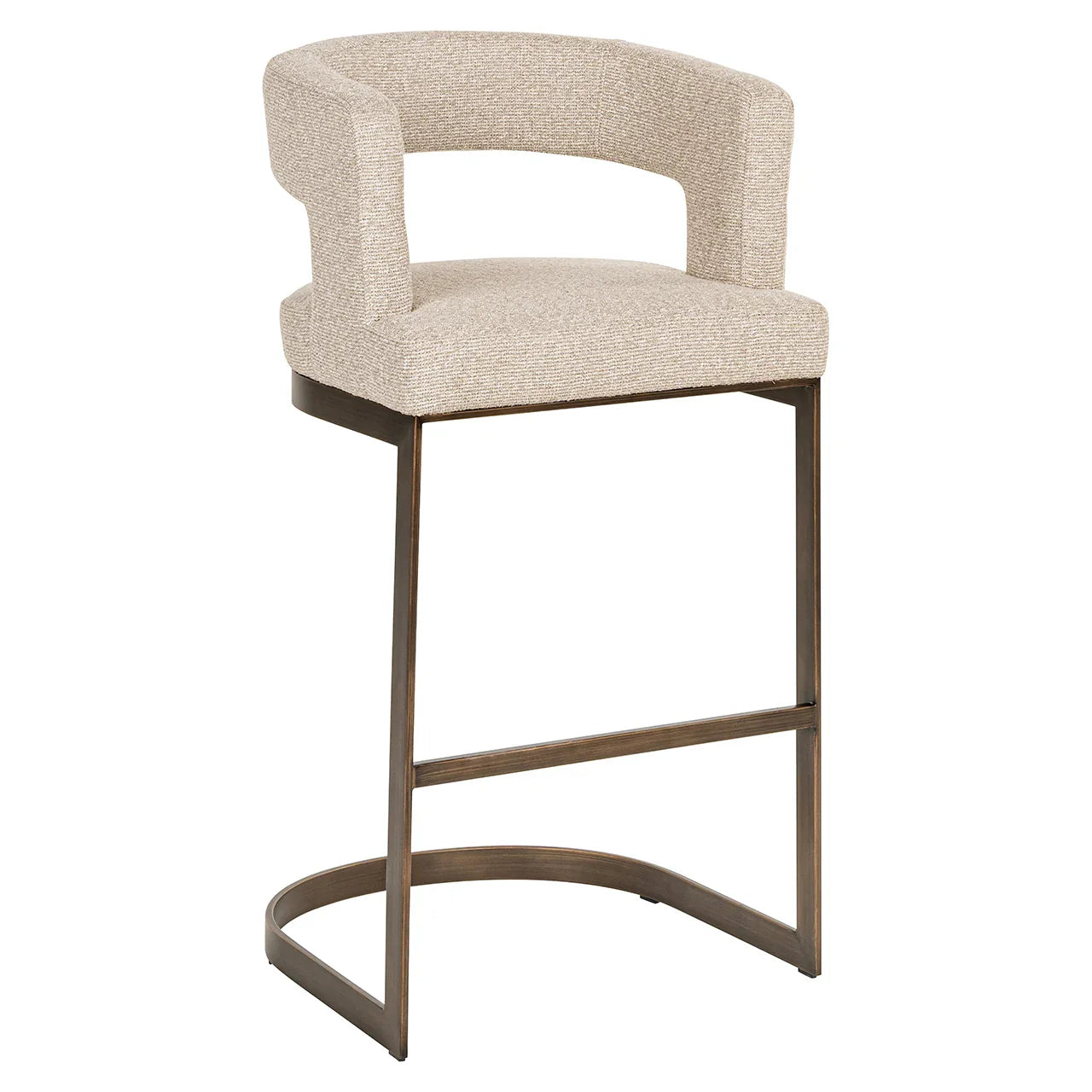 Bāra krēsls Ellis Richmond Interiors 101/55/51 cm Biscotti - N1 Home